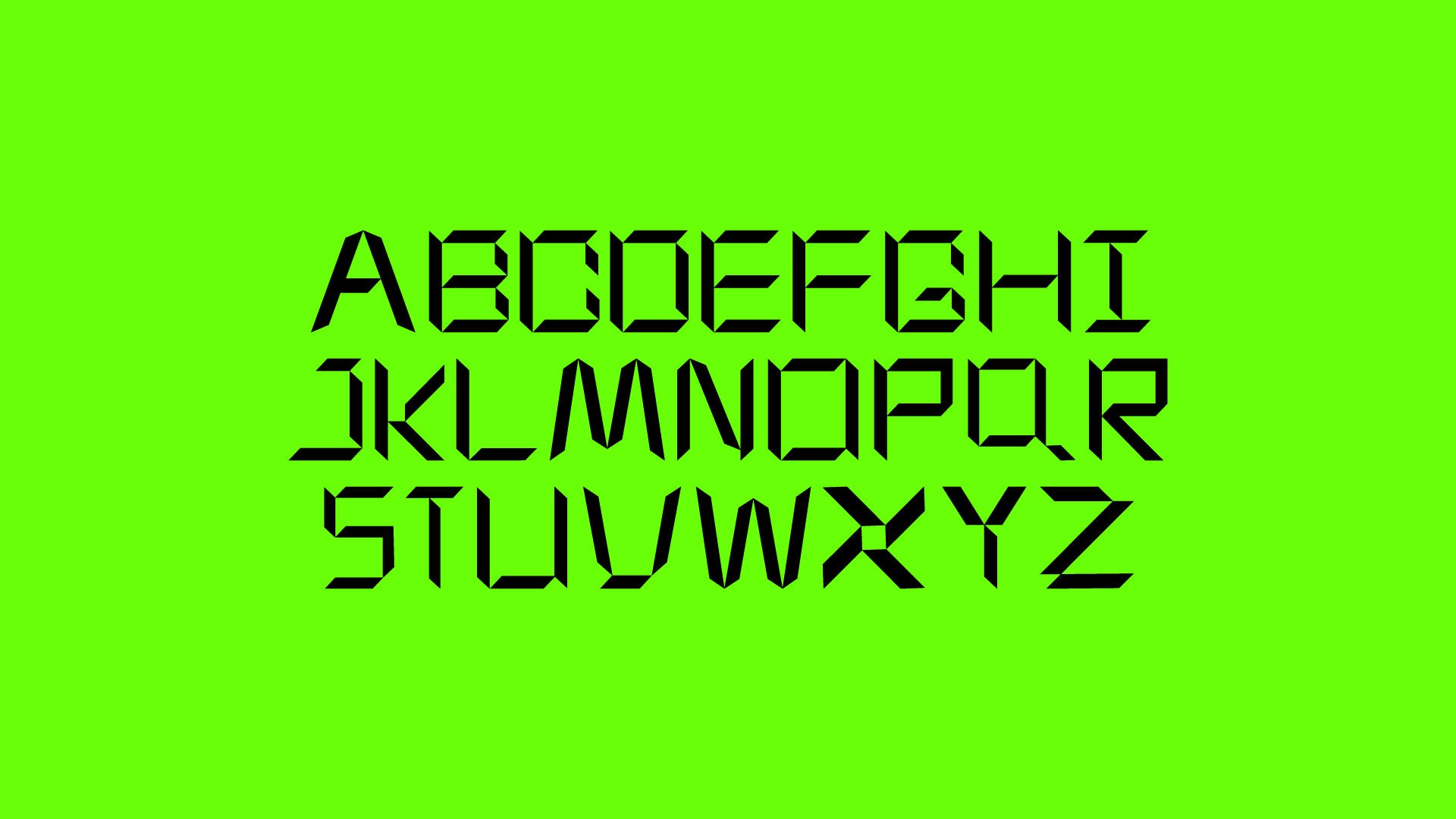 SLANT FONT